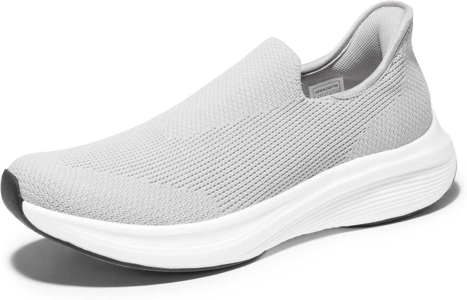 Bruno Marc Men's Hands Free Slip-on Loafers Comfortable Walking Shoes Breathable Knit Casual Sneakers
